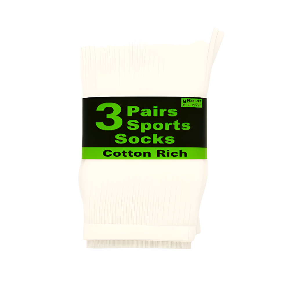 PE Sports Socks Cotton Rich