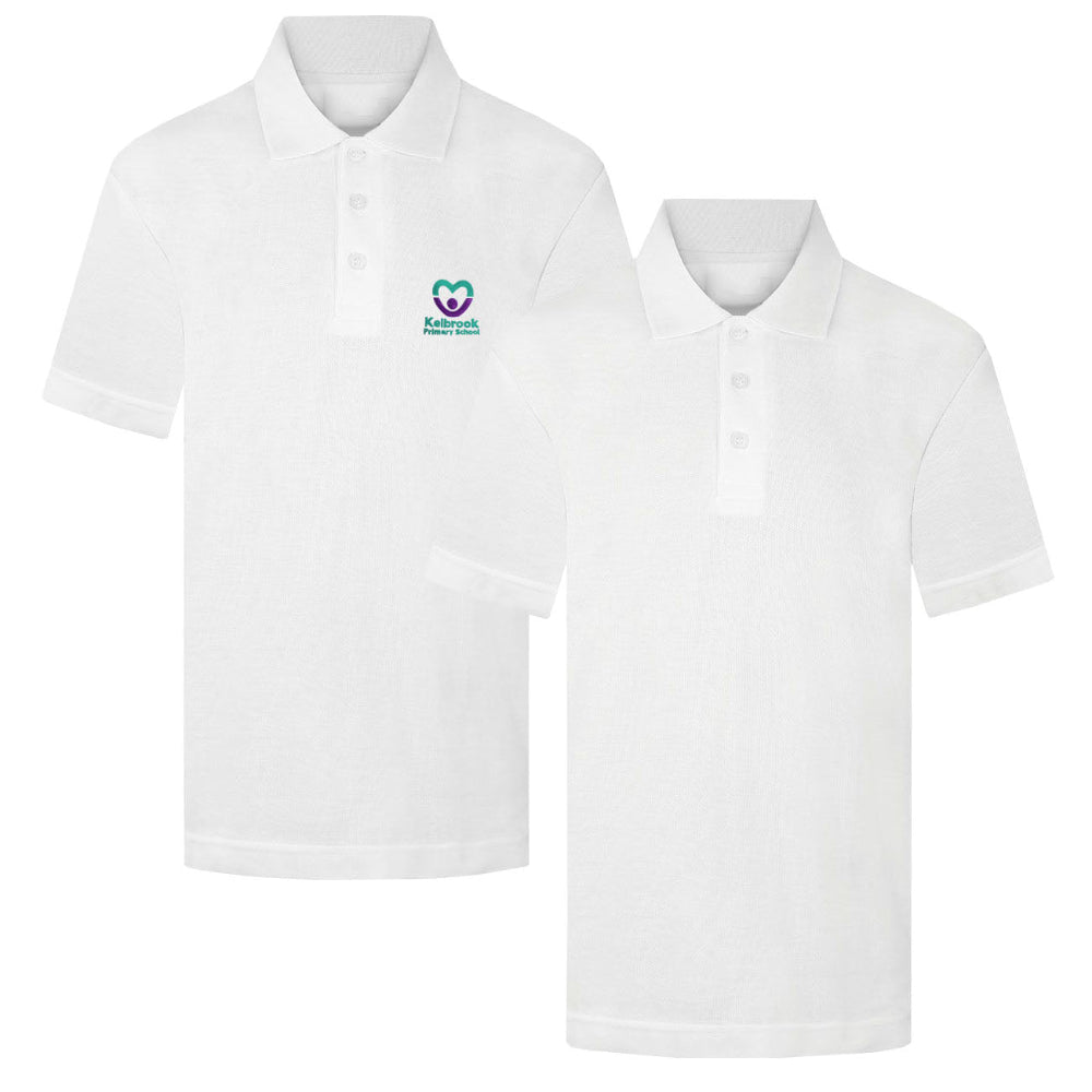 Kelbrook Primary Plain & Logo Polo Shirt