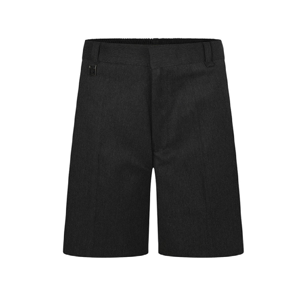 Boys Black Sturdy Fit Trouser Short