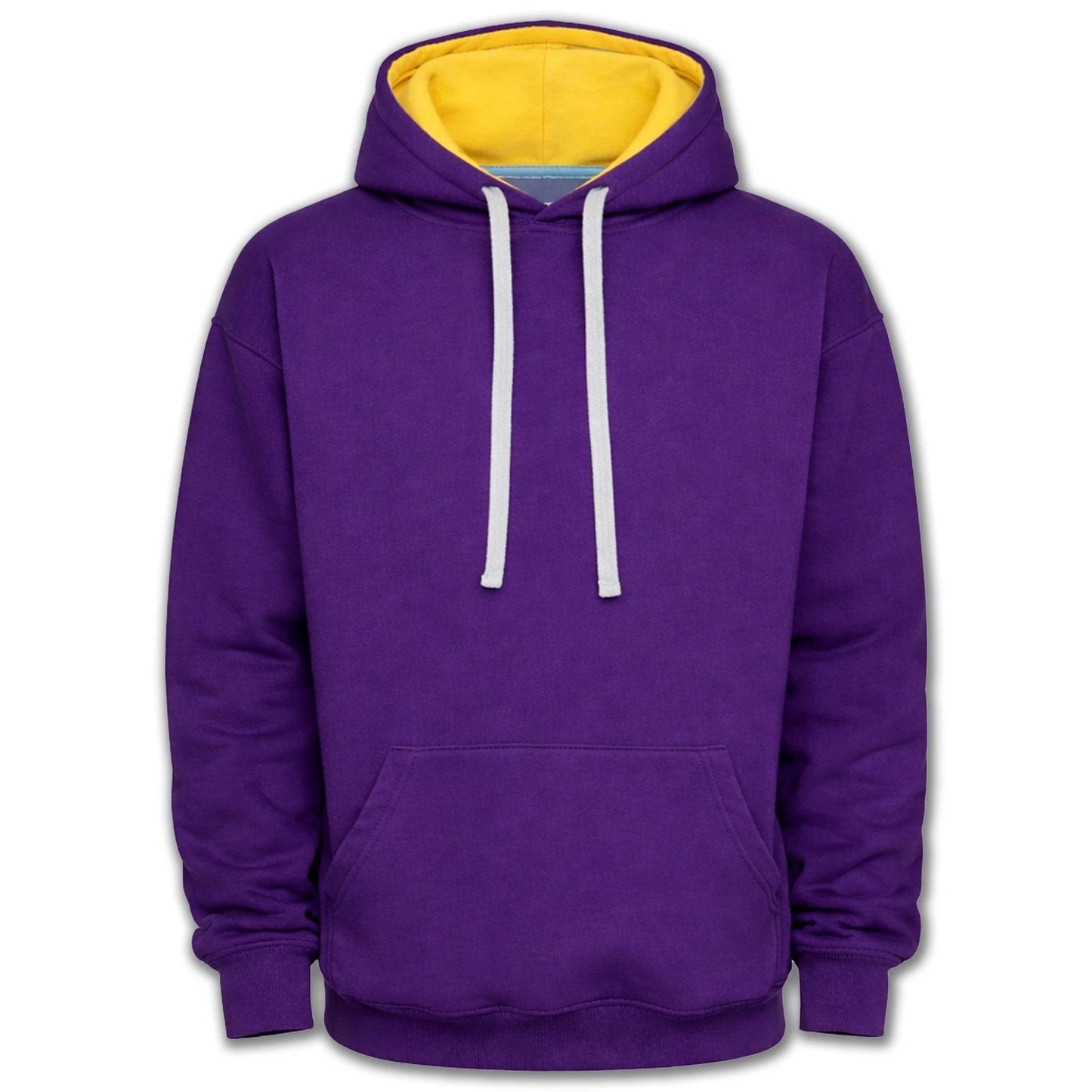 Contrast Hooded Sweatshirt