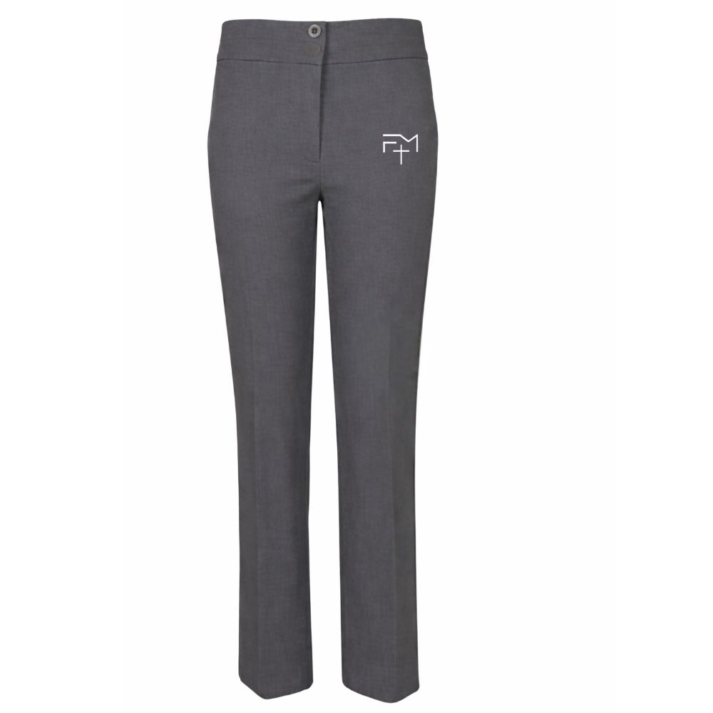 Fishermore Girls Grey Slim Fit Trouser