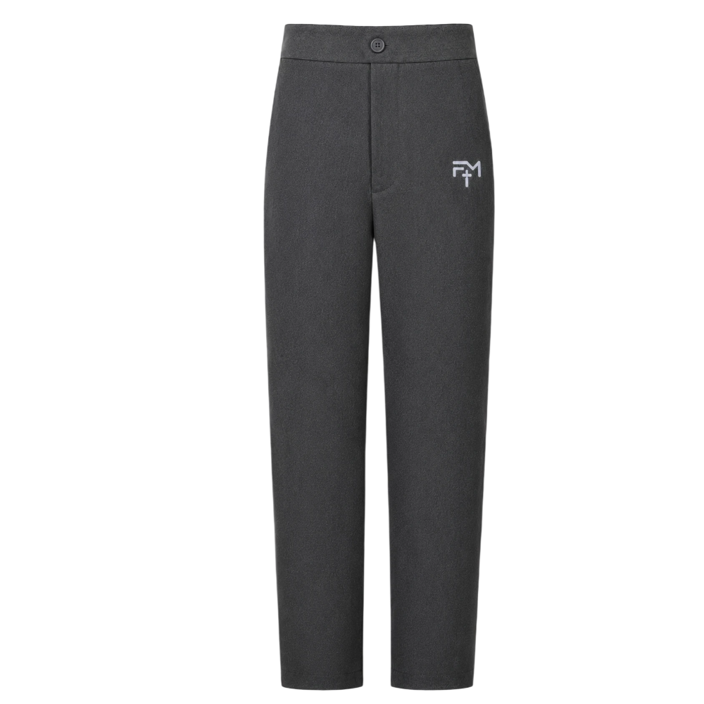 Fishermore Boys-Mens Grey Adjustable Slim Fit Trouser