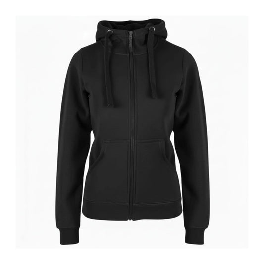 Ladies Fitted Zipped Hoody