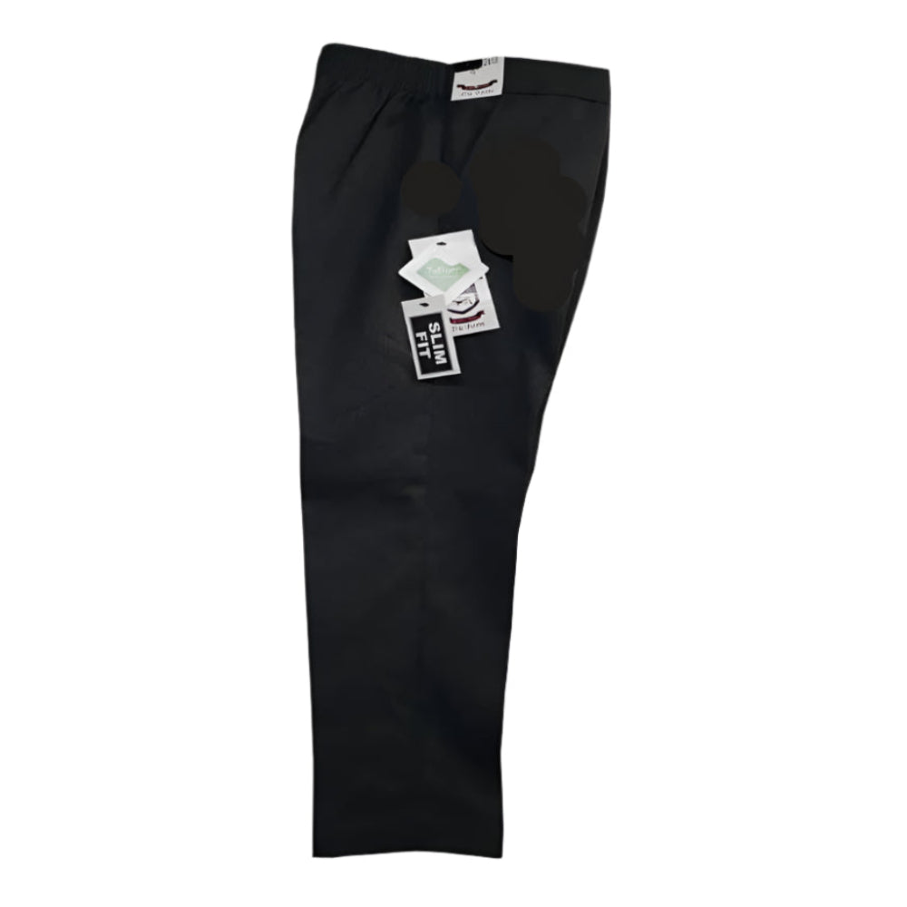 SSS Boys Black Adjustable Trouser