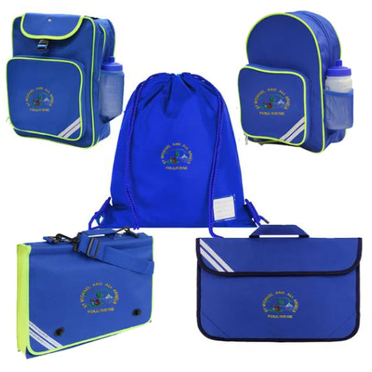 ST. Michael & Angels Primary Backpack & Book Bags