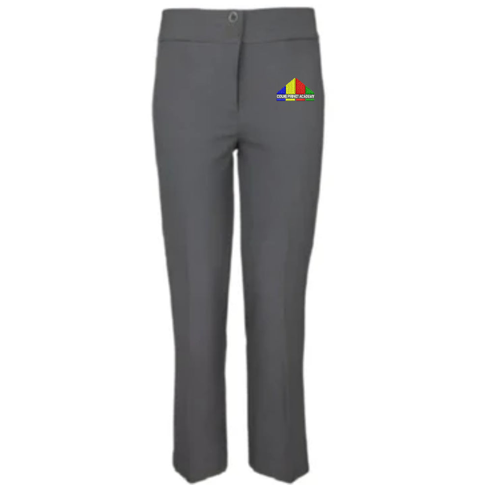 Colne Primet Academy Boys Mens Grey Slim Fit Trouser
