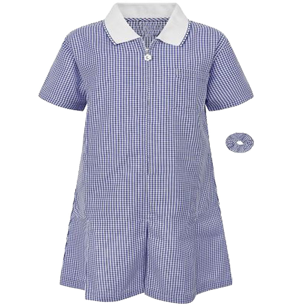 Summer Gingham School Dress