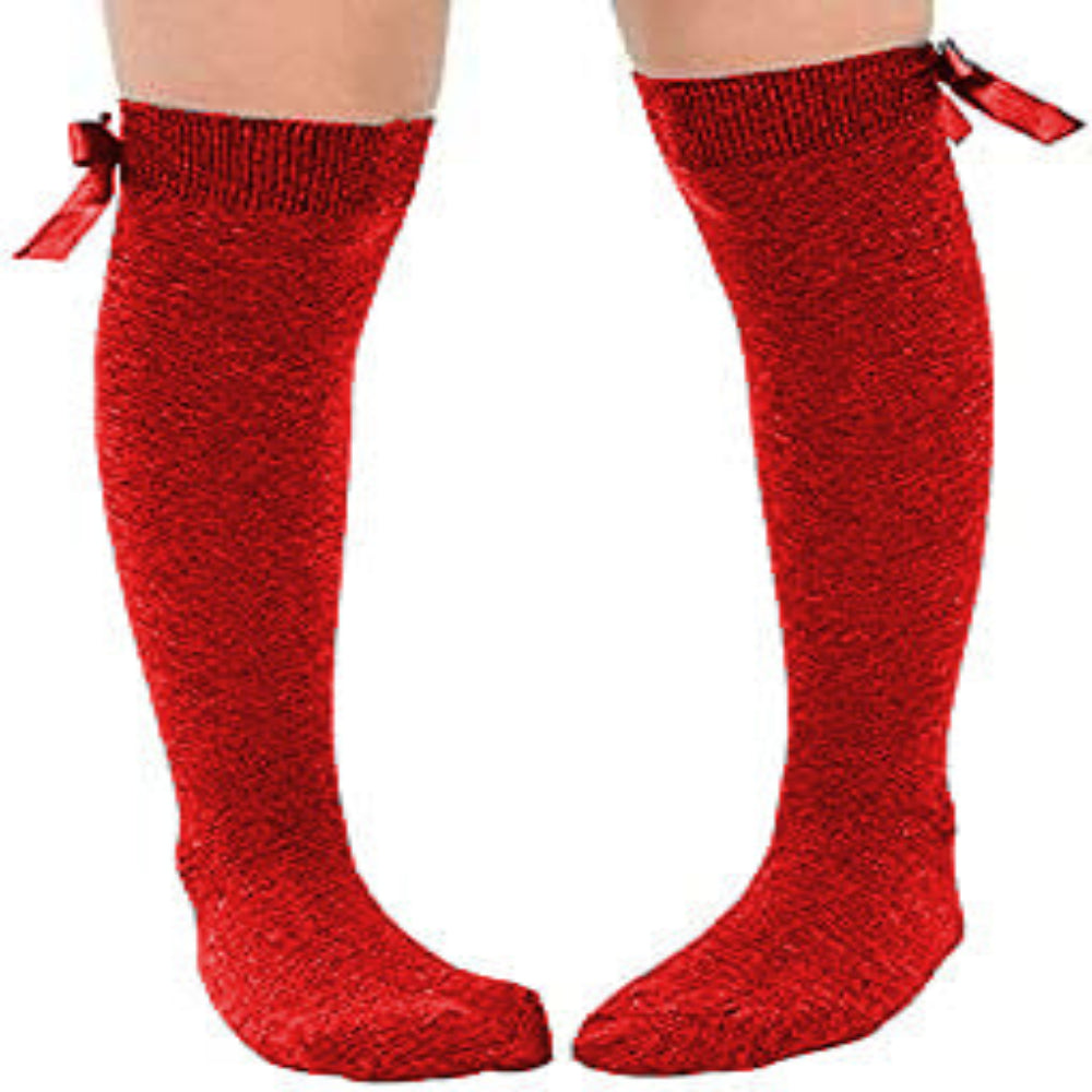 3 x Pairs Girls Ankle Socks With a Bow Cotton Rich Black Red & Grey