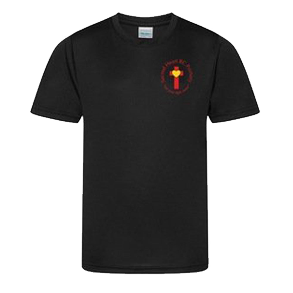 Sacred Heart RC Primary Black PE T-Shirt