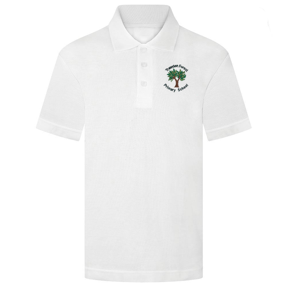 Trawden Forest Plain & Logo Polo Shirt
