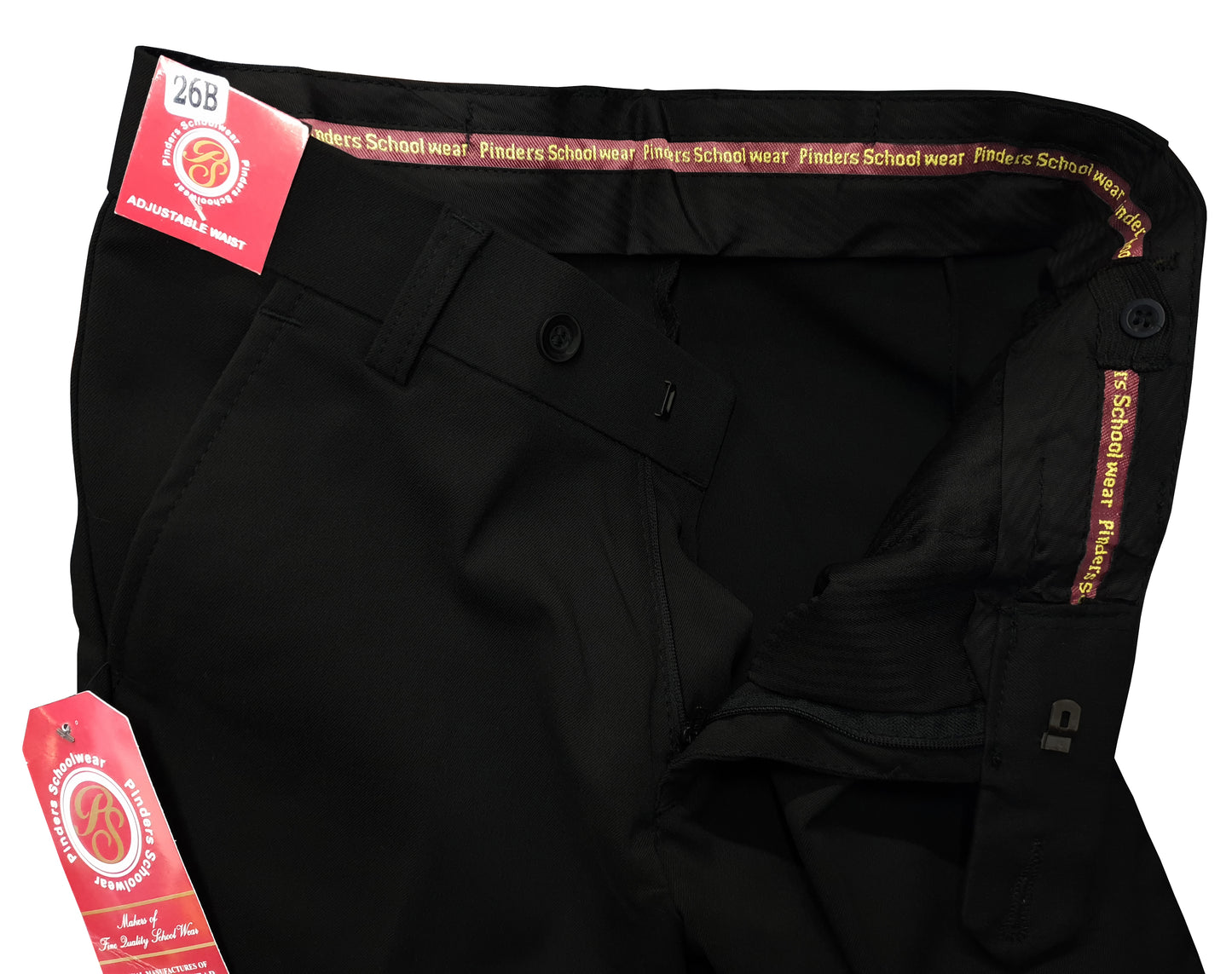 Youths-Mens Black Super Skinny Stretch Lycra Fit Trouser