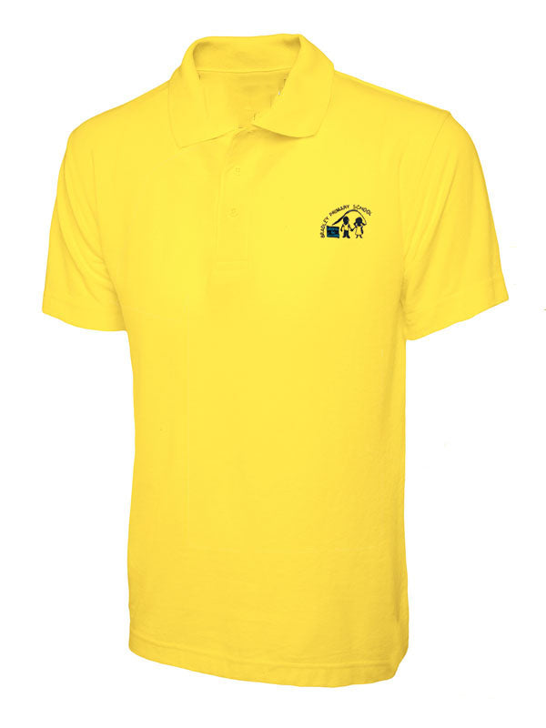Bradley Primary Plain & Logo Polo Shirt