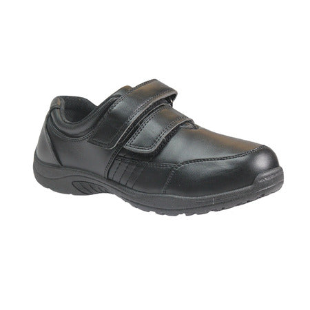 US Brass Harry junior boys school shoe sole view