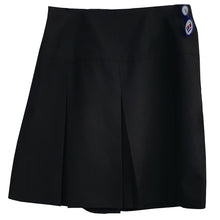 Black Sturdy Skirt Half Elasticated