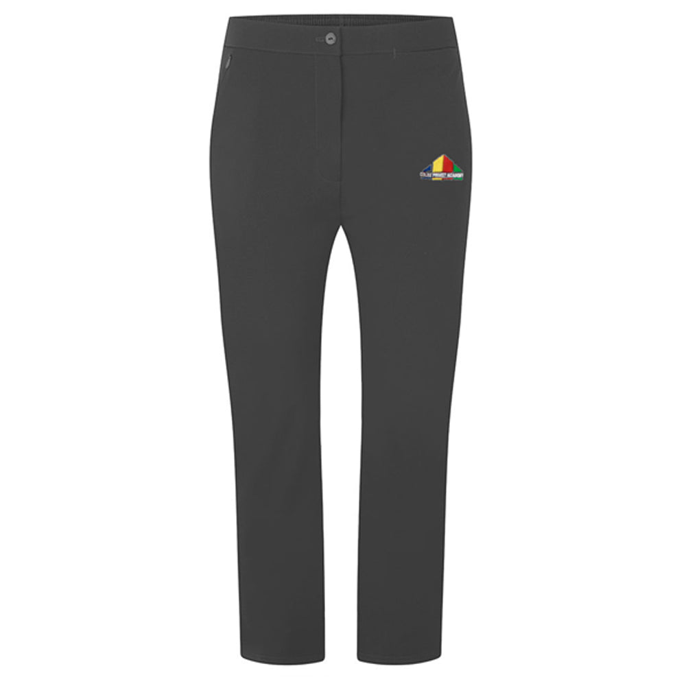 CPA Sturdy Fit Girls Grey Trousers