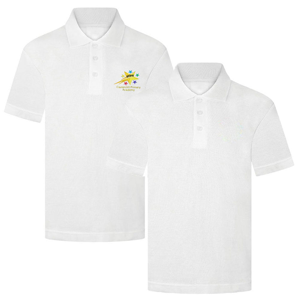 Castercliff Primary Plain & Logo Polo Shirt