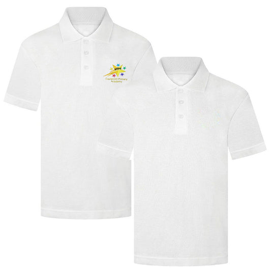 Castercliff Primary Plain & Logo Polo Shirt