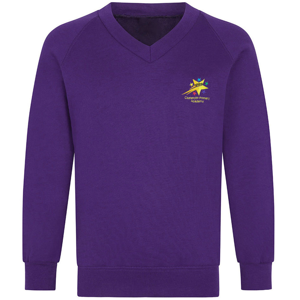 Castercliff Primary  V-Neck Sweatshirt