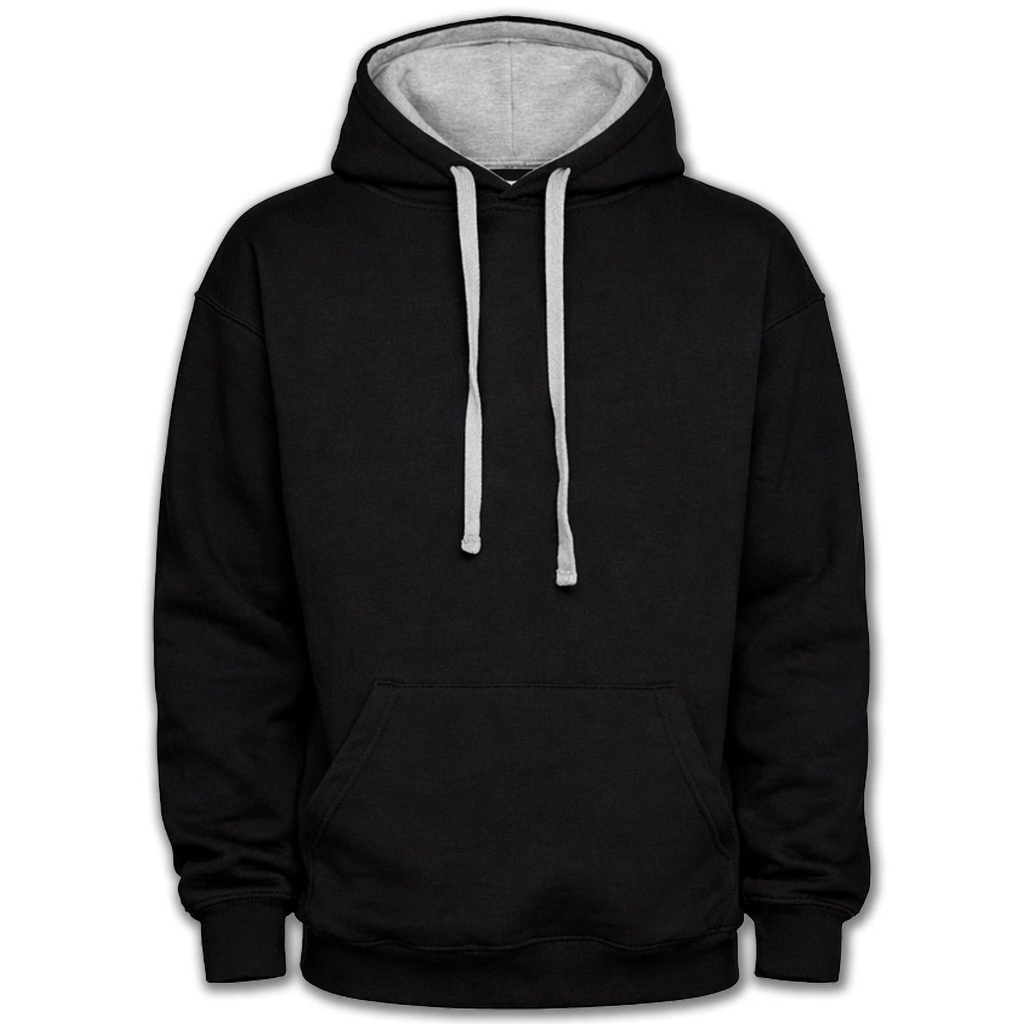 Contrast Hooded Sweatshirt