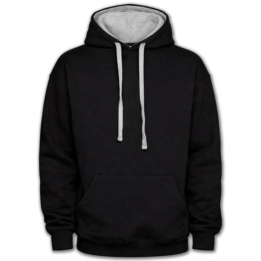 Contrast Hooded Sweatshirt
