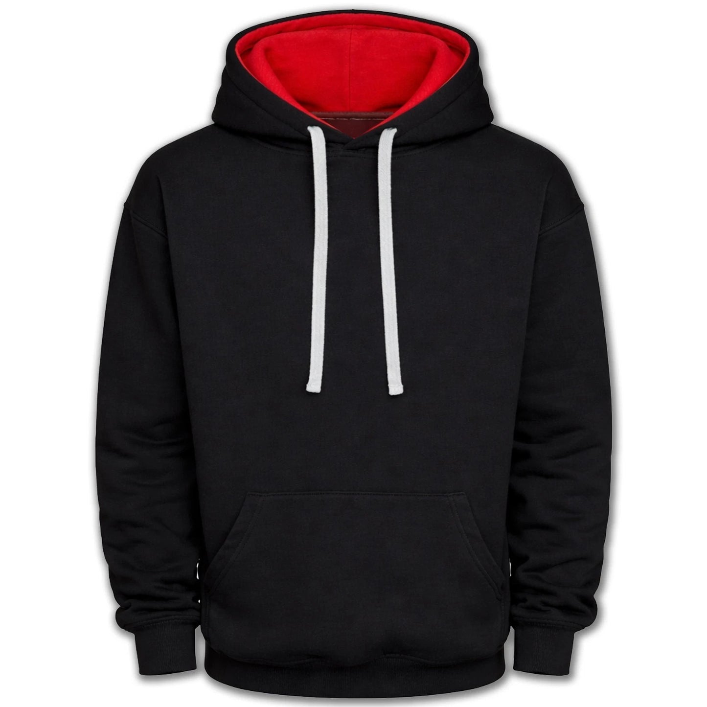 Contrast Hooded Sweatshirt