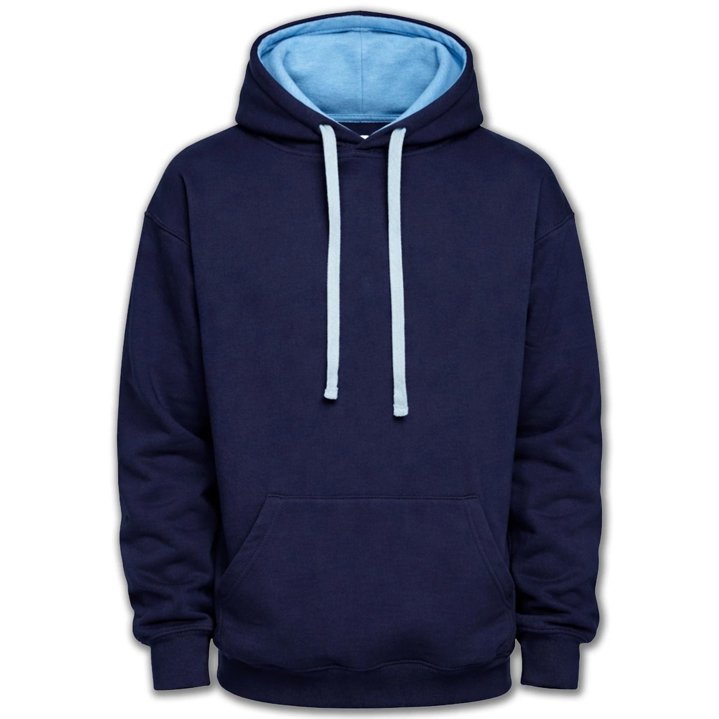 Contrast Hooded Sweatshirt