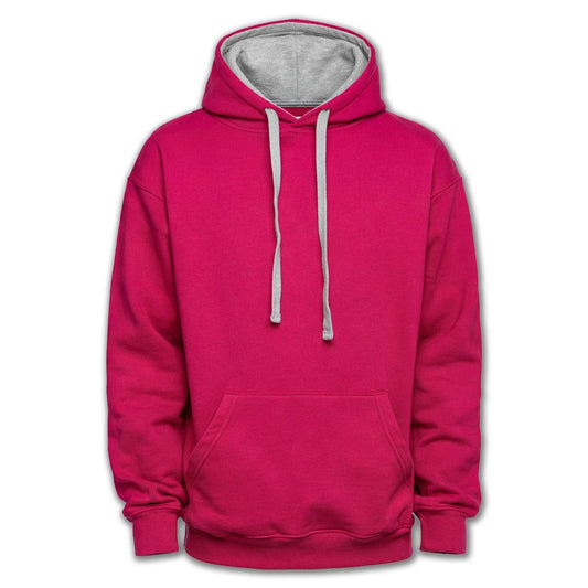 Contrast Hooded Sweatshirt