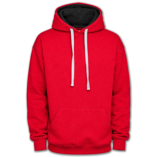 Contrast Hooded Sweatshirt