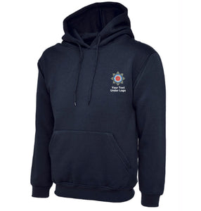 Fire Service Burnley Embroidery Hoodie