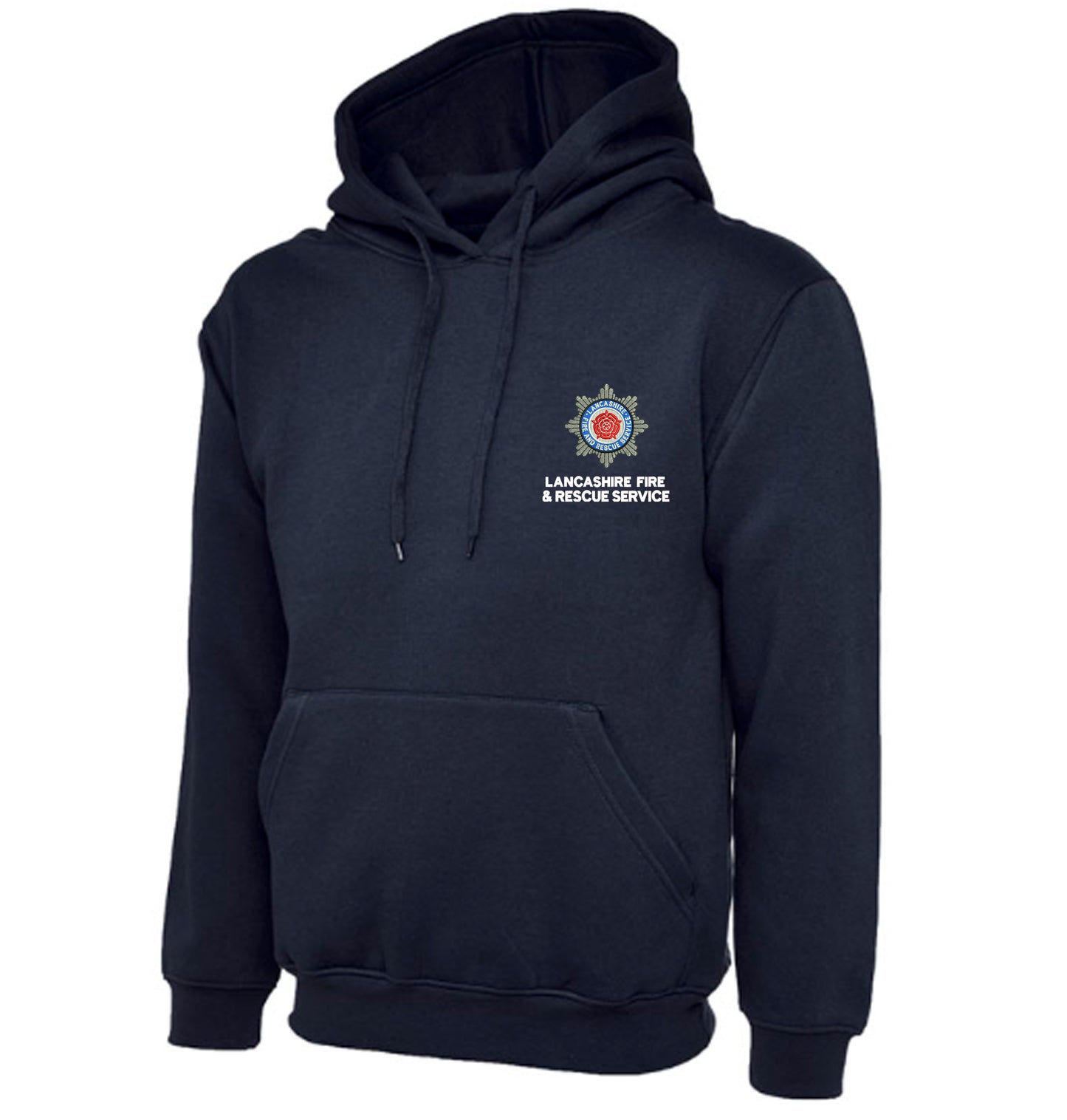 Fire Service Burnley Embroidery Hoodie