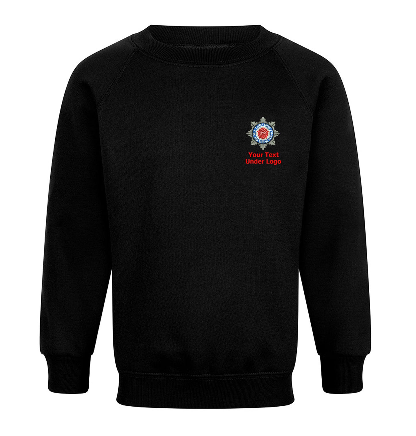 Fire Service Burnley Embroidery Sweatshirt