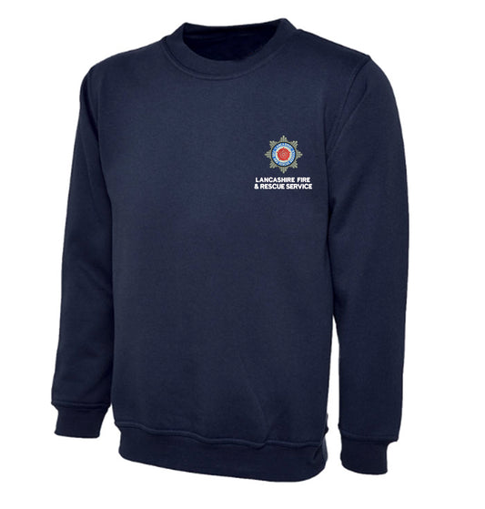 Fire Service Burnley Embroidery Sweatshirt