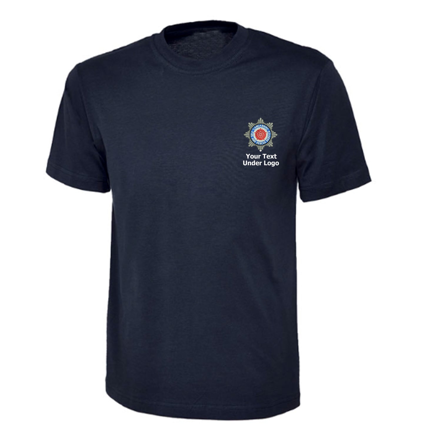 Fire Service Burnley Embroidery T-Shirt