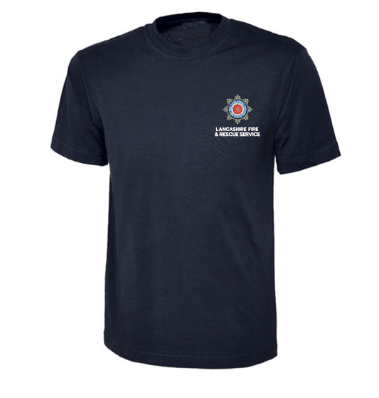 Fire Service Burnley Embroidery T-Shirt