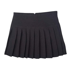Girls Black Britney Pleated Skirt