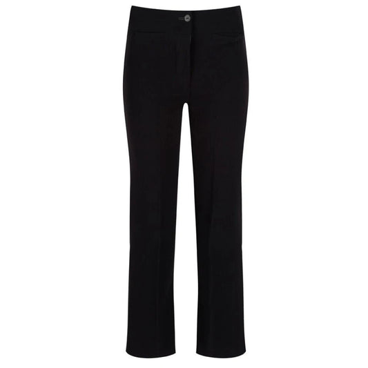 Coin Pocket Girls Silm Fit Trouser Black & Grey