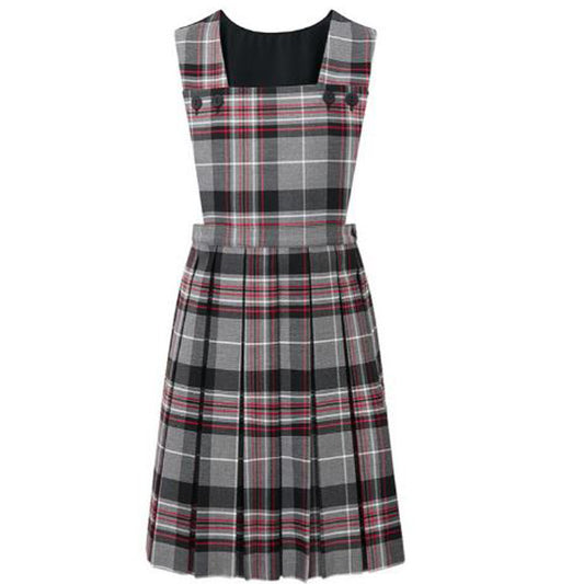 Gisburn Road Primary Tartan Pinafore Dress