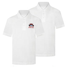 Whitefield Plain & Logo Polo Shirt