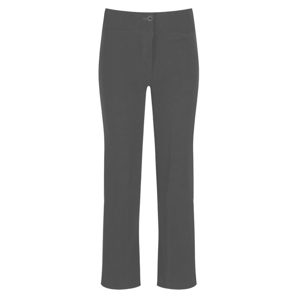 Coin Pocket Girls Silm Fit Trouser Black & Grey