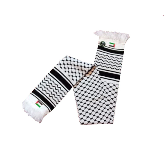 Keffiyeh Scarf With Palestine Flag
