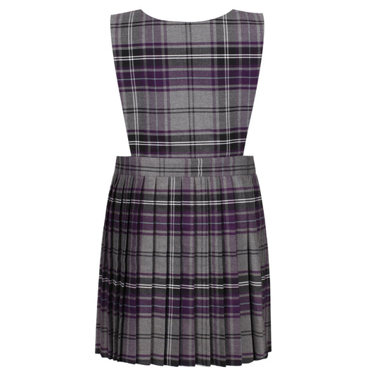 Laneshawbridge Primary Tartan Pinafore Dress