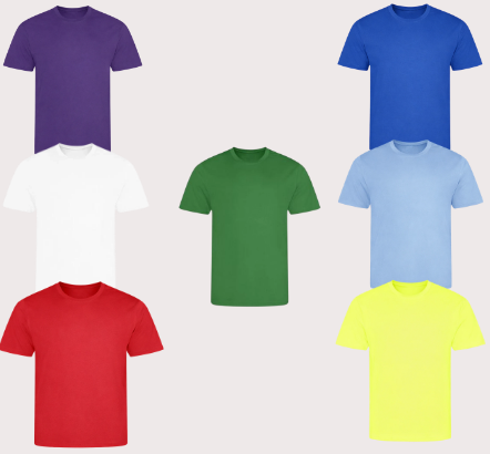 Plain PE Dryfit T-Shirt JC001B