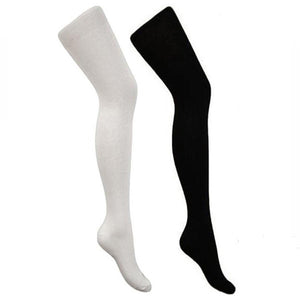 Over The Knee Socks Black & White