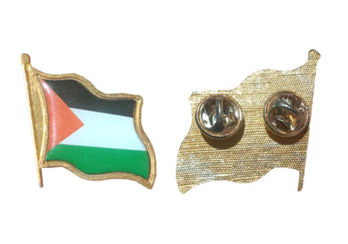 Palestine Flag Lapel Pin Badge National Country Flag Button Lapel Pin