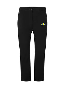 Pendle Vale Sturdy Fit Girls Black Trousers