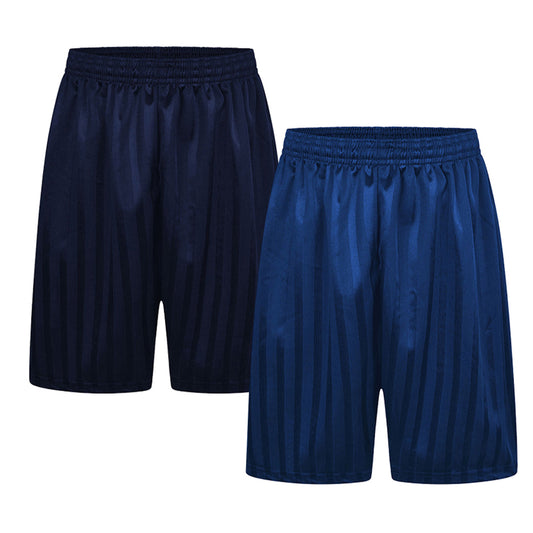 Shadow Stripe P.E Football Shorts Royal & Navy