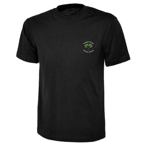 Trawden Forest Primary Black PE Top Short Or Long Sleeve