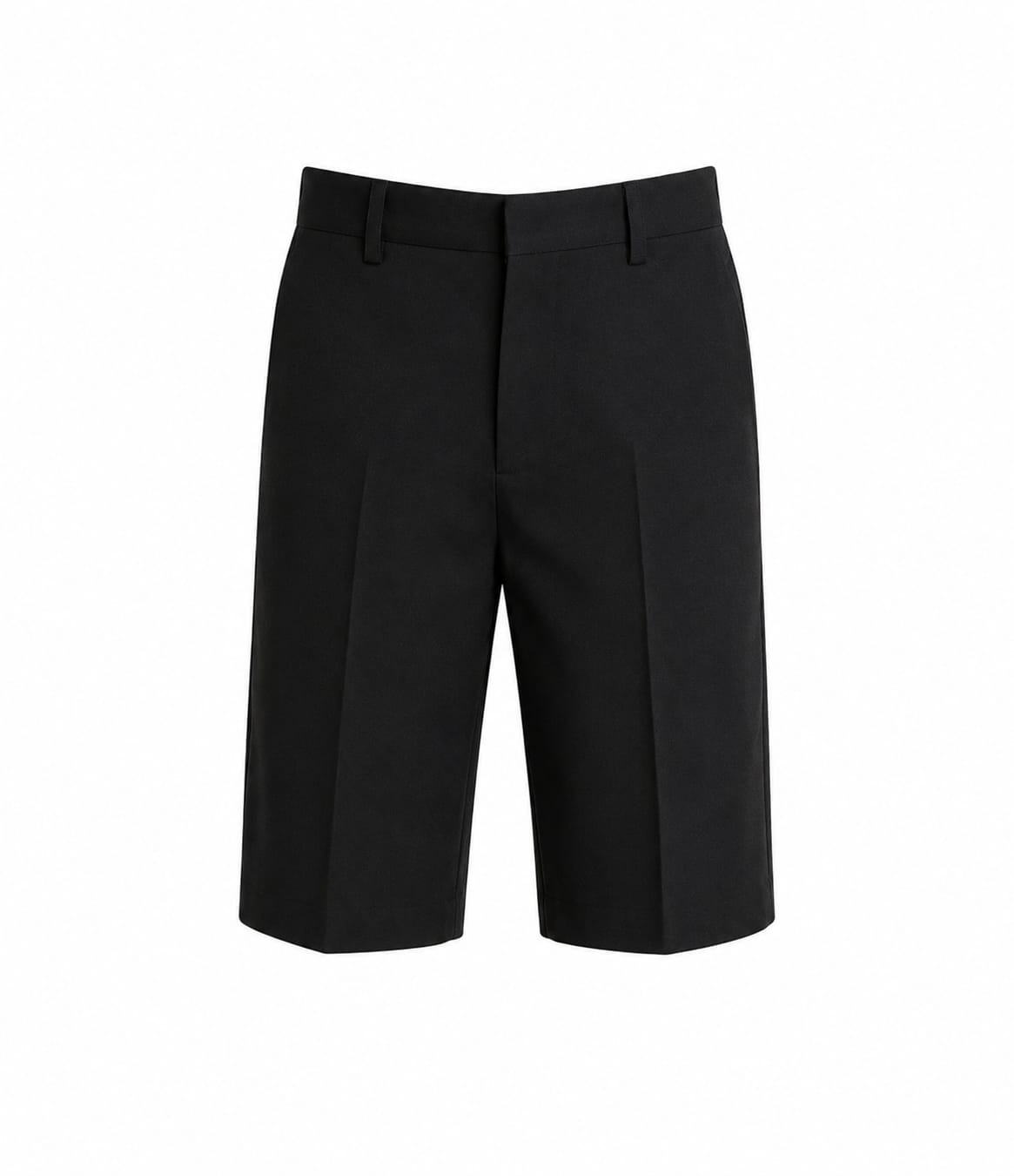 School Trouser Shorts Black & Grey