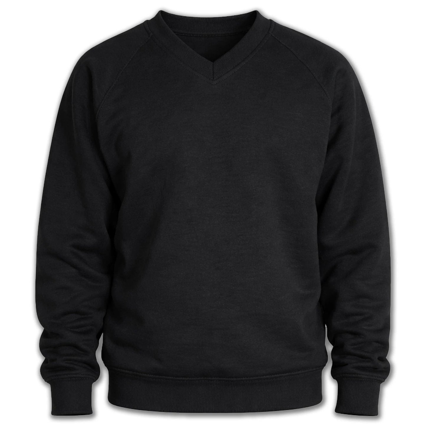 V-Neck Raglan Sleeve Sweatshirt – Kids & Adults