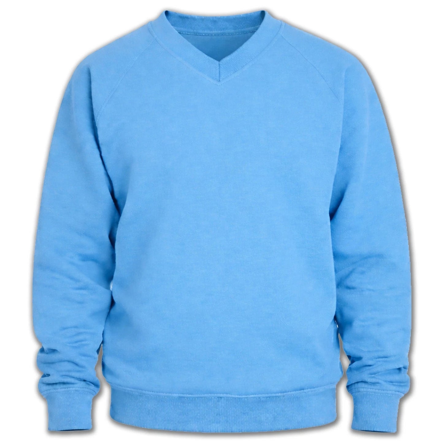 V-Neck Raglan Sleeve Sweatshirt – Kids & Adults